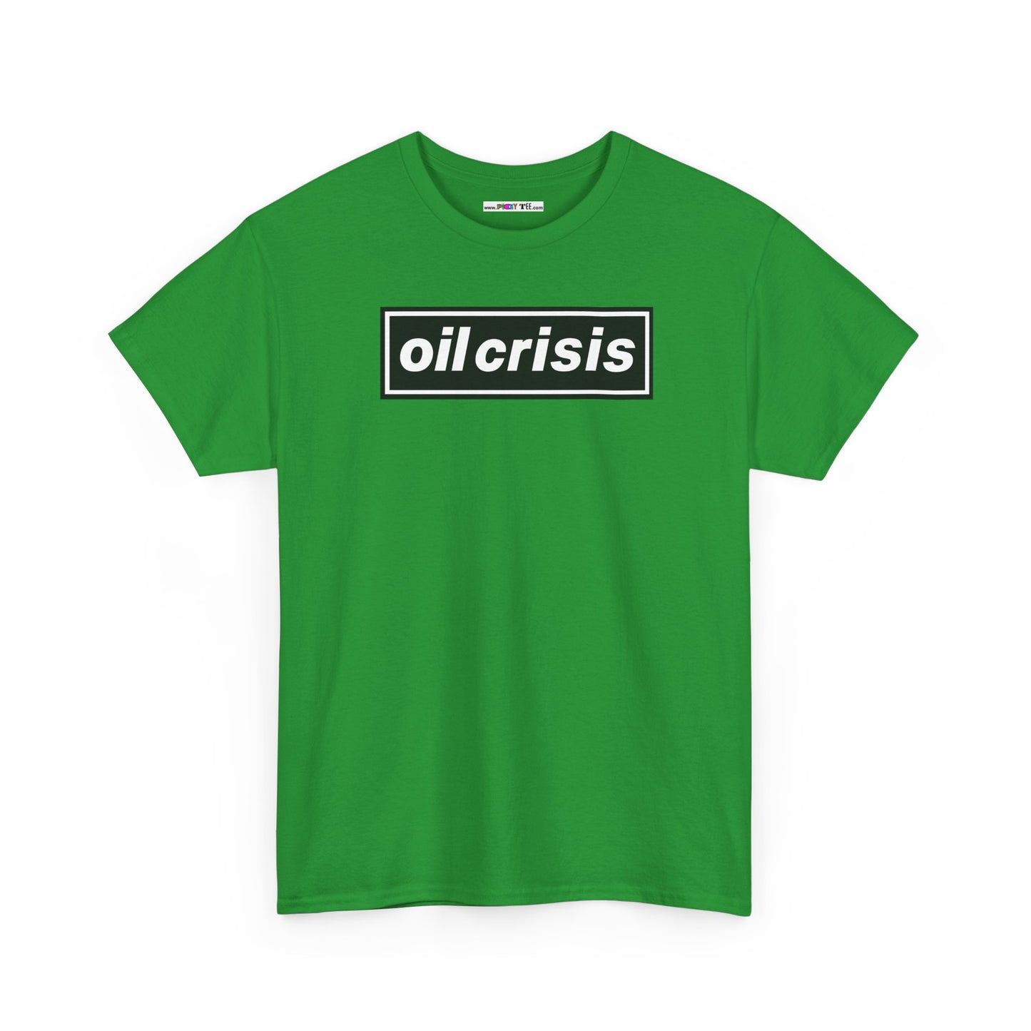 oil crisis/Foil THE crisis Unisex Heavy Cotton Tee