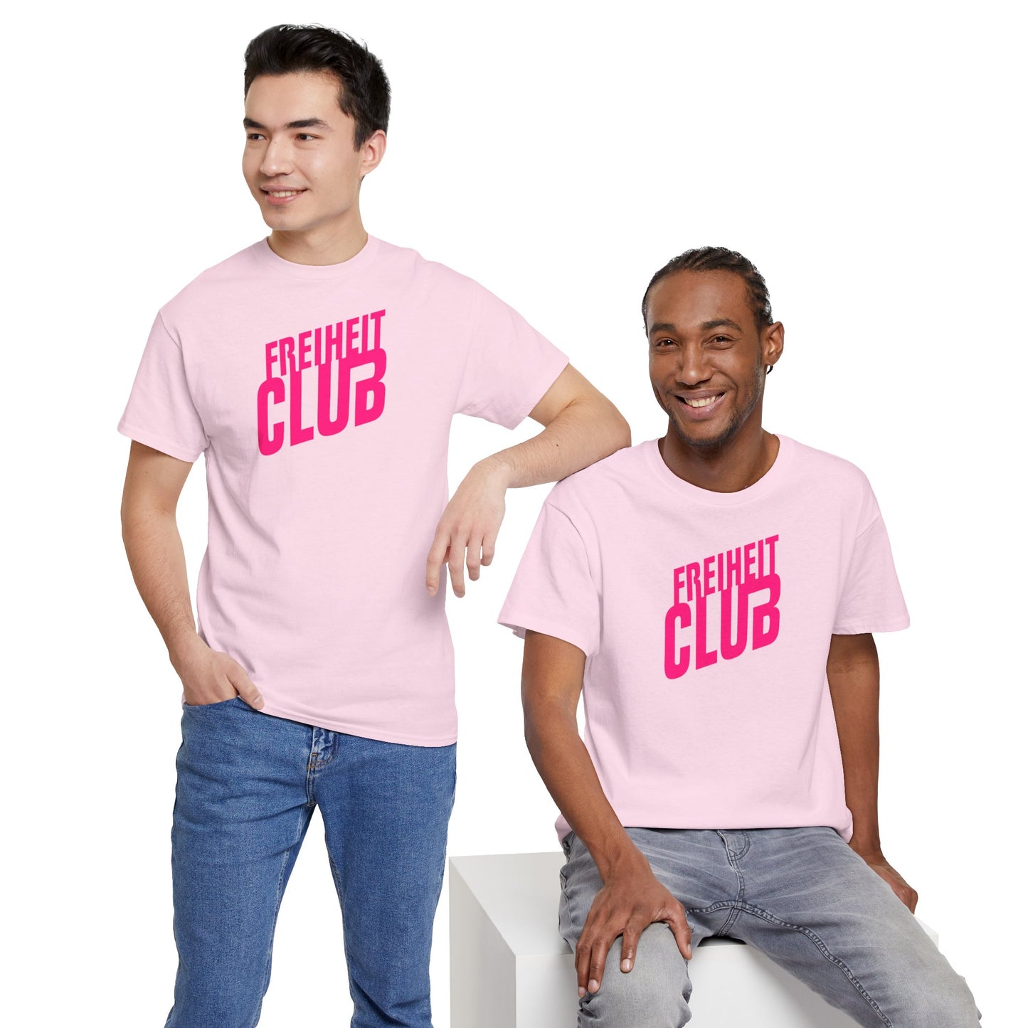 FREIHEIT CLUB  Unisex Softstyle 100% Cotton T-Shirt