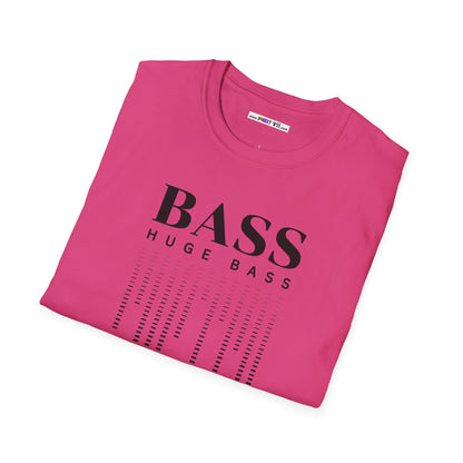 BASS HUGE BASS Unisex Softstyle 100% Cotton T-Shirt