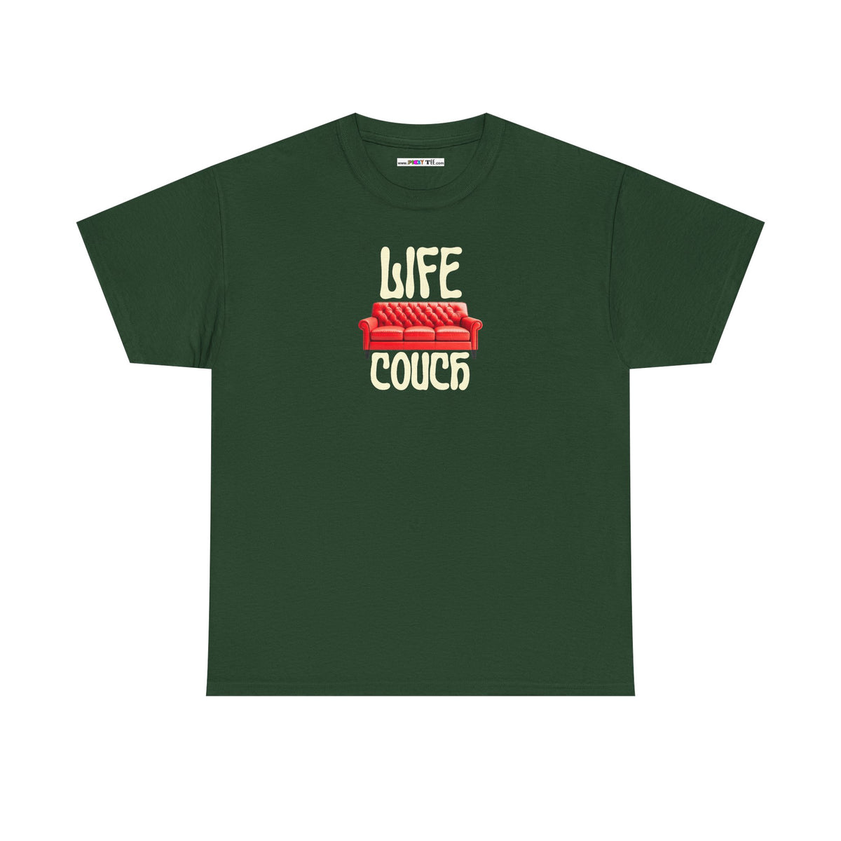 LIFE COUCH Unisex Heavy Cotton Tee