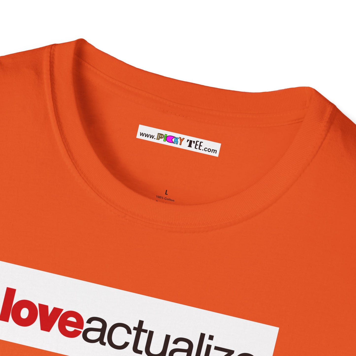 loveactualize Unisex Softstyle 100% Cotton T-Shirt