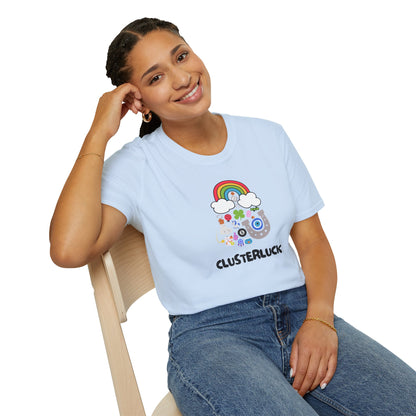 CLUSTERLUCK Unisex Softstyle 100% Cotton T-Shirt