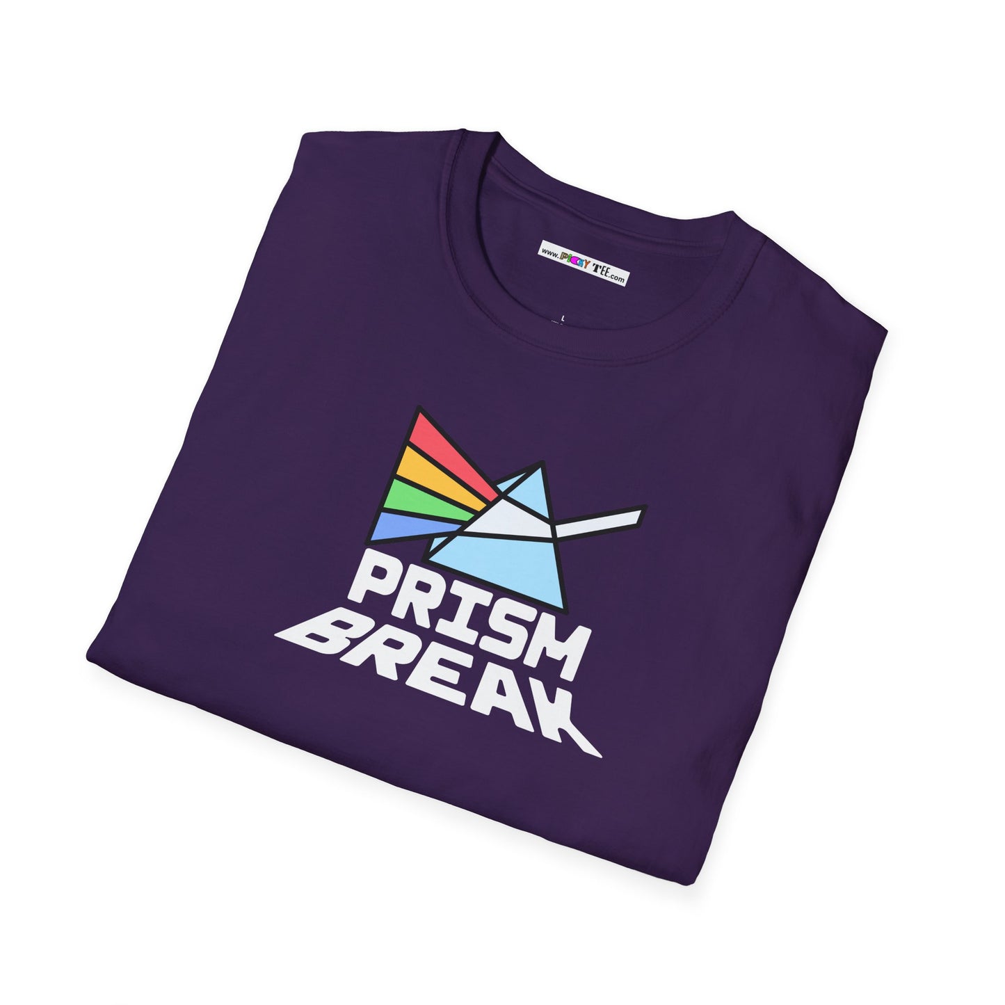 PRISM BREAK Unisex Softstyle 100% Cotton T-Shirt