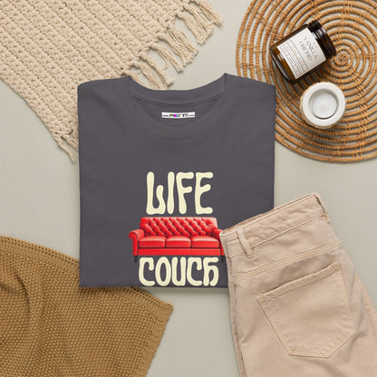 LIFE COUCH Unisex Heavy Cotton Tee