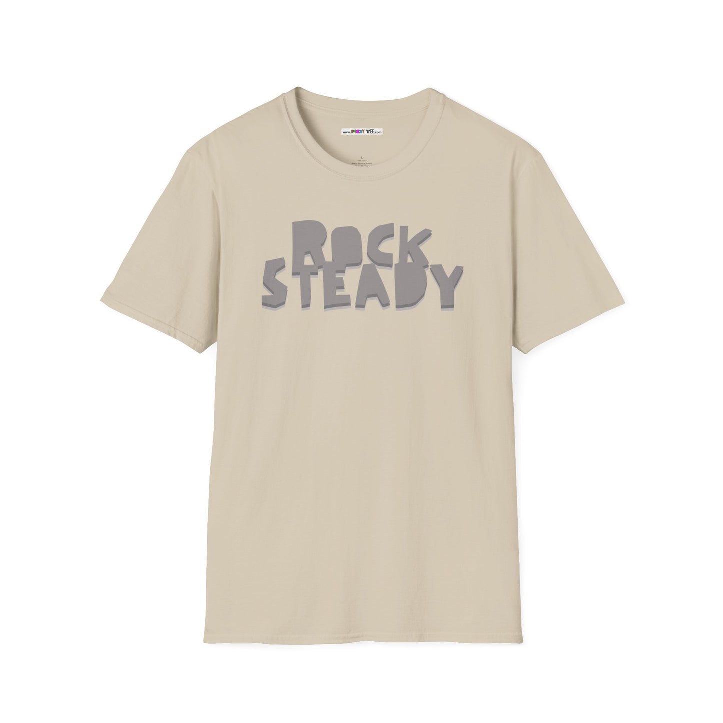 ROCK STEADY Unisex Softstyle 100% Cotton T-Shirt