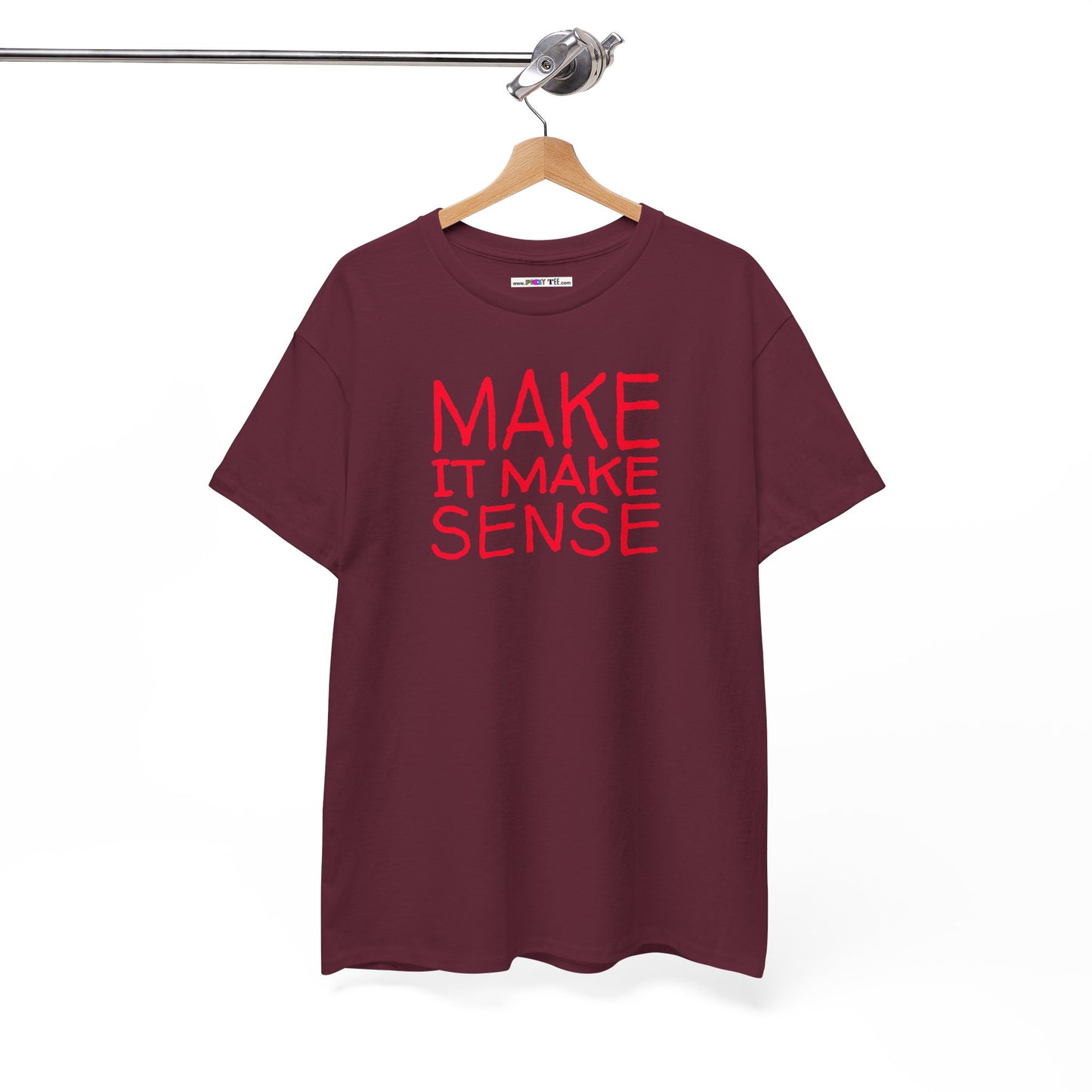 MAKE IT MAKE SENSE Unisex Heavy Cotton Tee