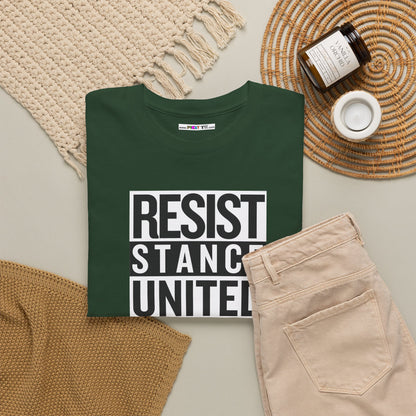 RESIST STANCE UNITED Unisex Heavy Cotton Tee