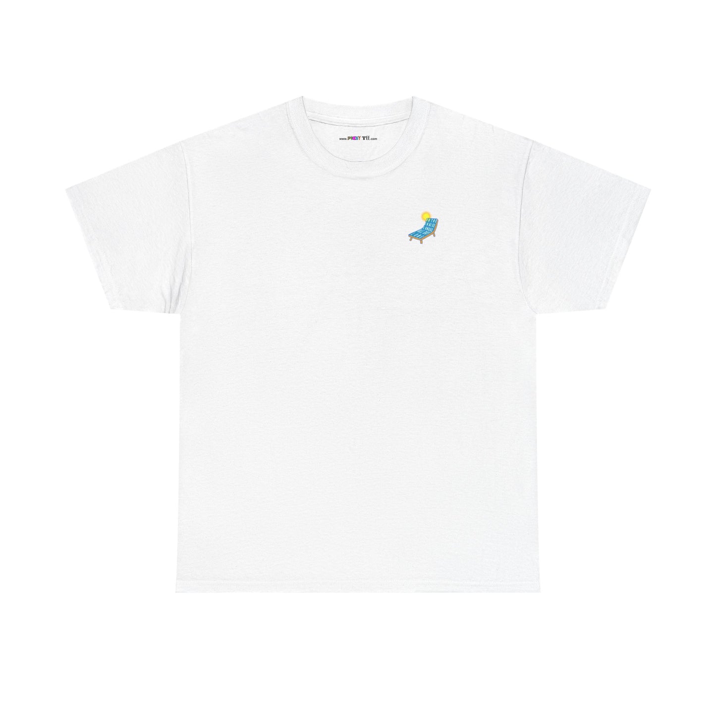 ON THE CHAISE LONGUE ALL DAY LONG Heavy Cotton Tee