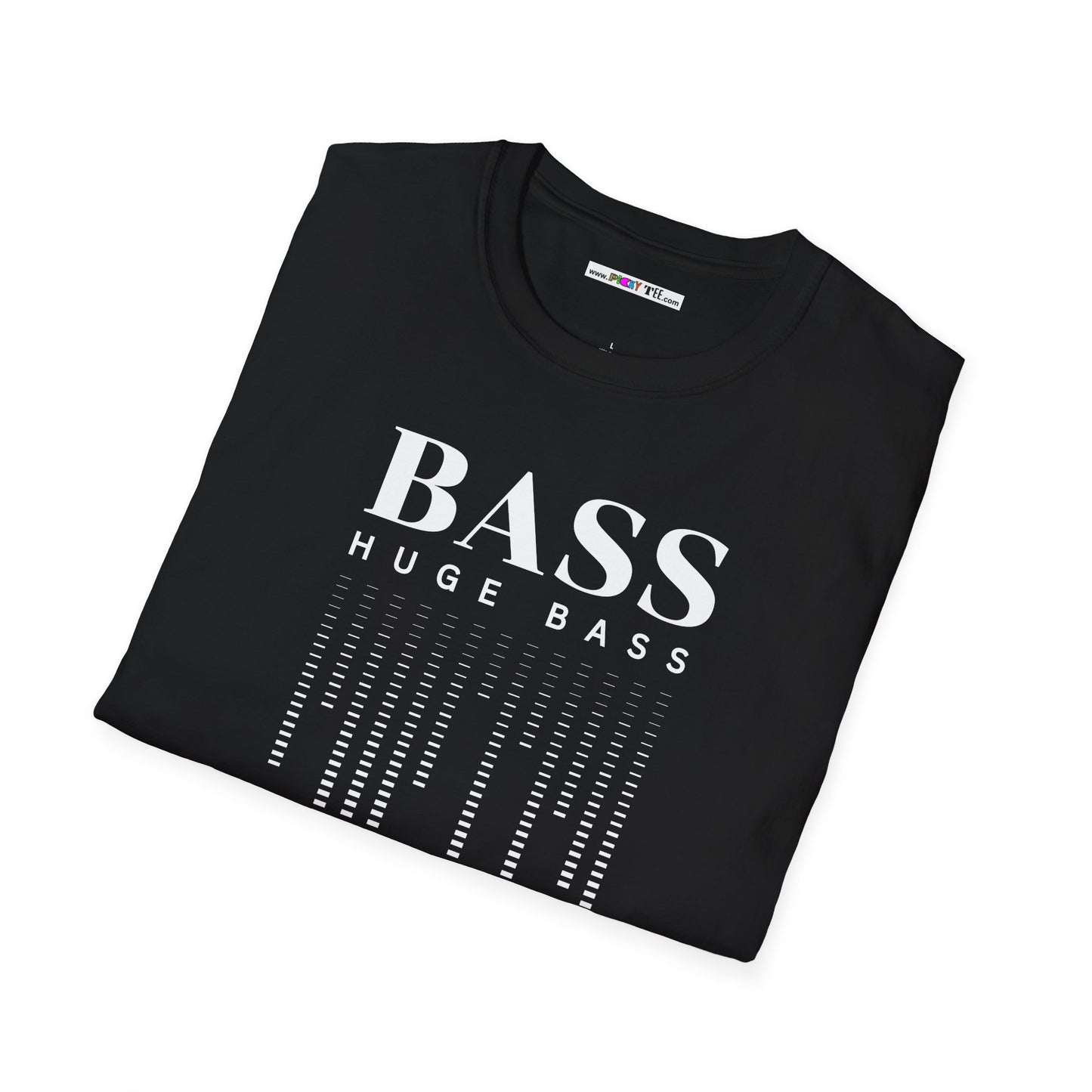 BASS HUGE BASS Unisex Softstyle 100% Cotton T-Shirt