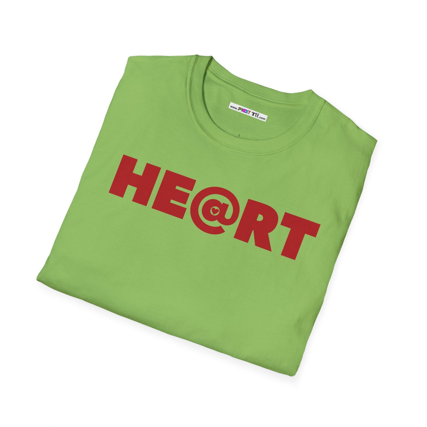 AT HEART Unisex Softstyle 100% Cotton T-Shirt