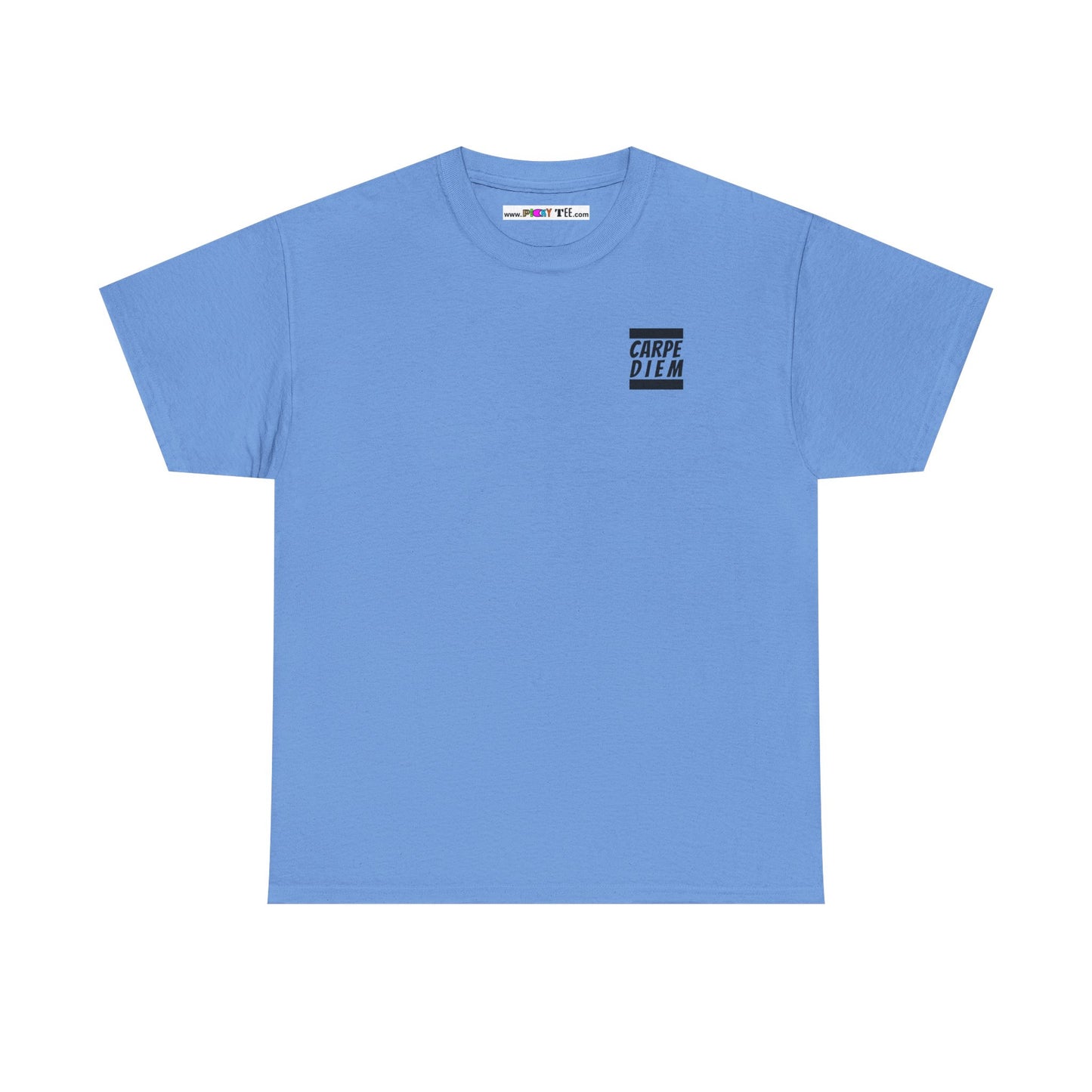 CARPE DIEM "I SEIZE DAY, PEOPLE" Unisex Heavy Cotton Tee