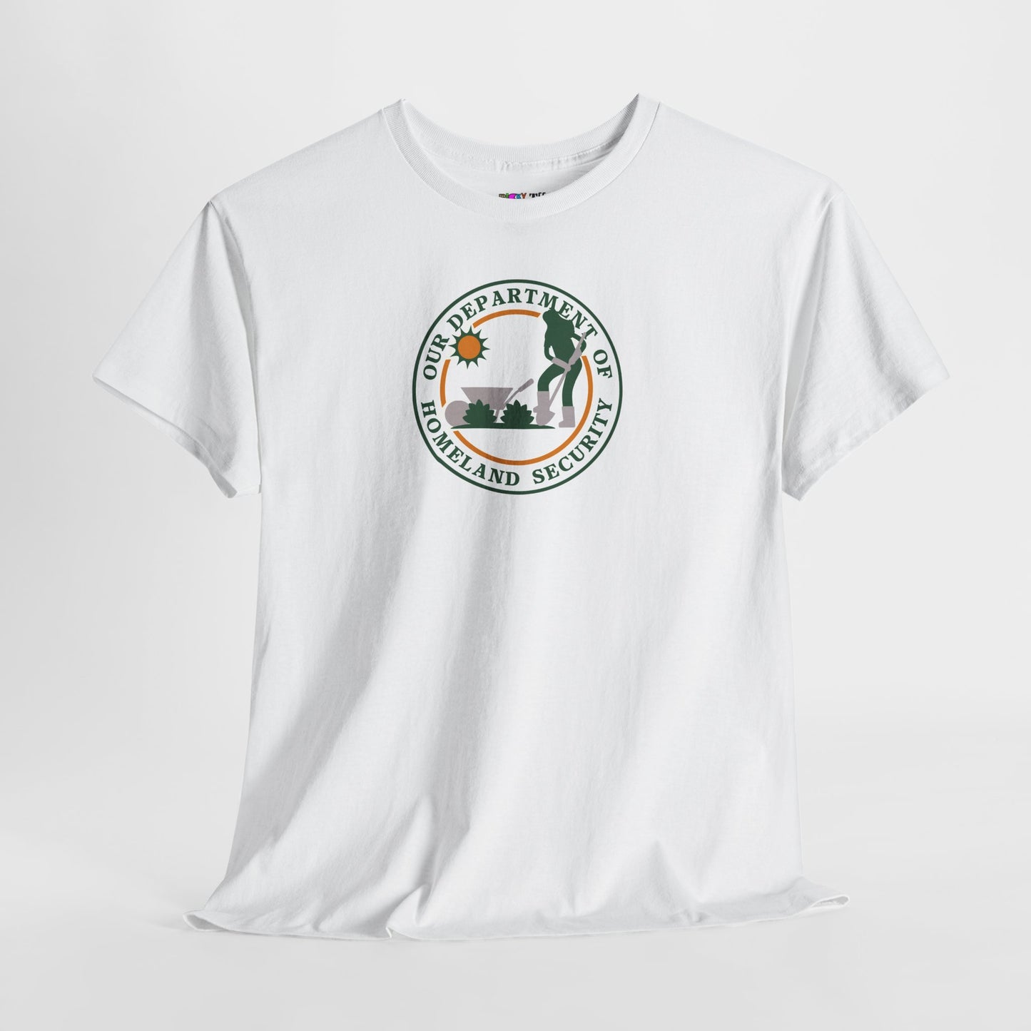 HOMELAND SECURITY (OUR DEPARTMENT OF) Unisex Heavy Cotton Tee