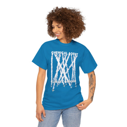 CHEMICAL AGENT/CLIMATE CHANGE Unisex Heavy Cotton Tee