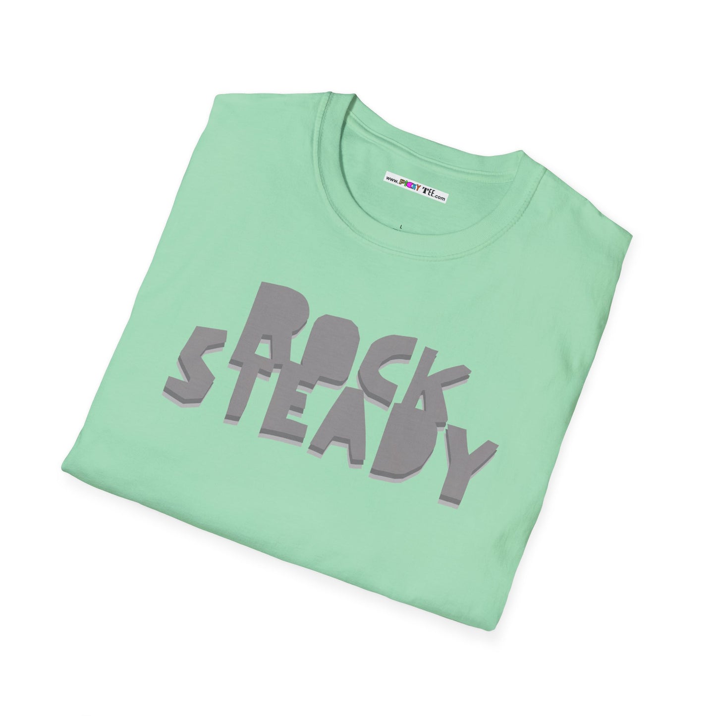 ROCK STEADY Unisex Softstyle 100% Cotton T-Shirt