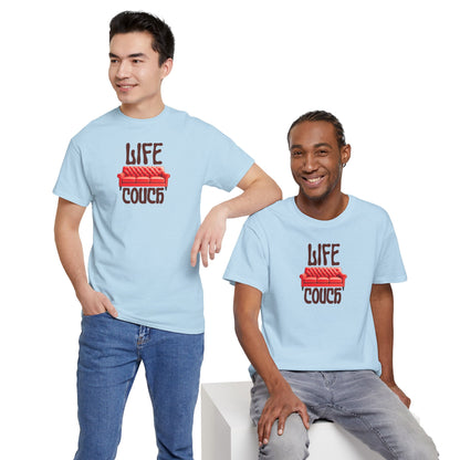 LIFE COUCH Unisex Heavy Cotton Tee