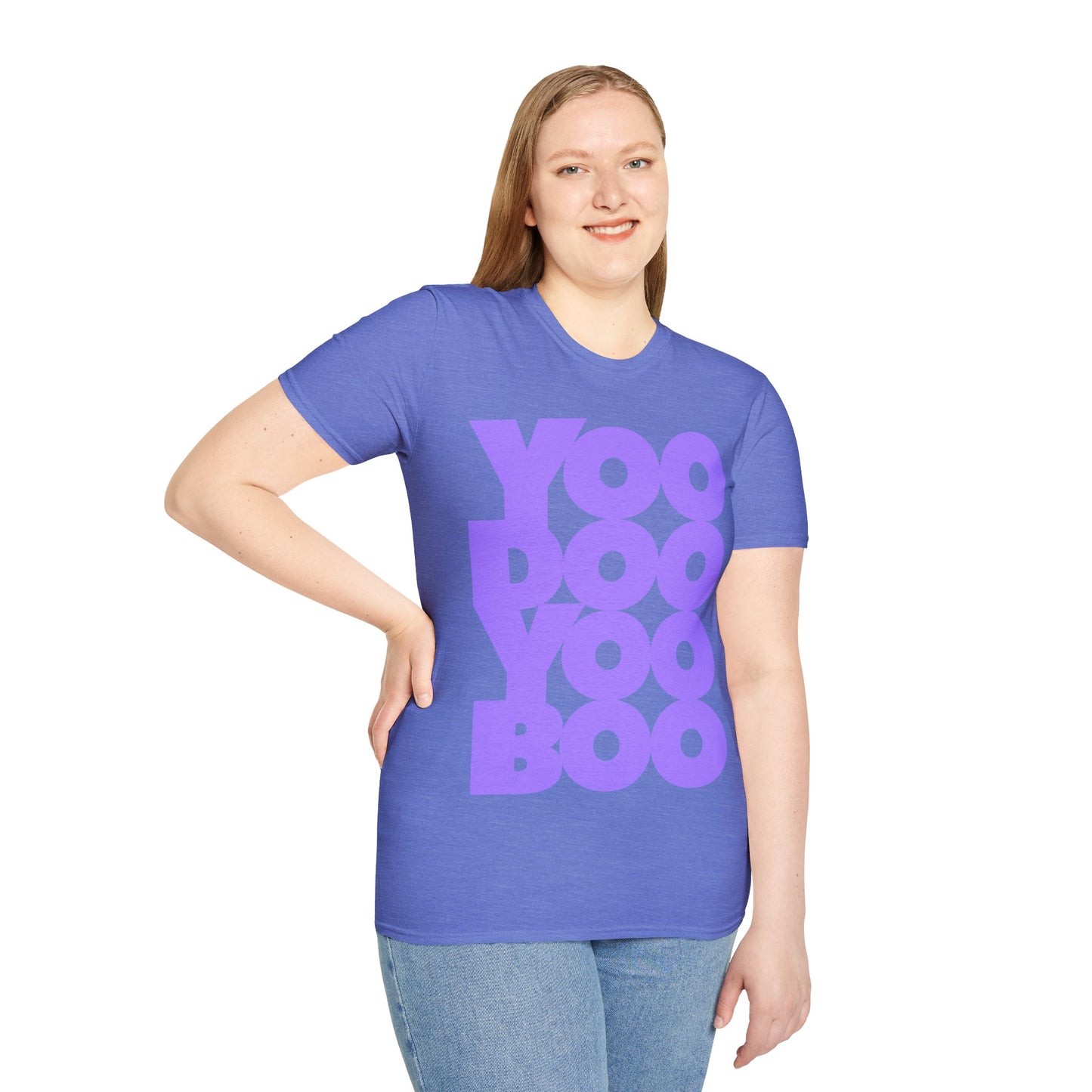 YOO DOO YOO BOO! Unisex Softstyle 100% Cotton T-Shirt