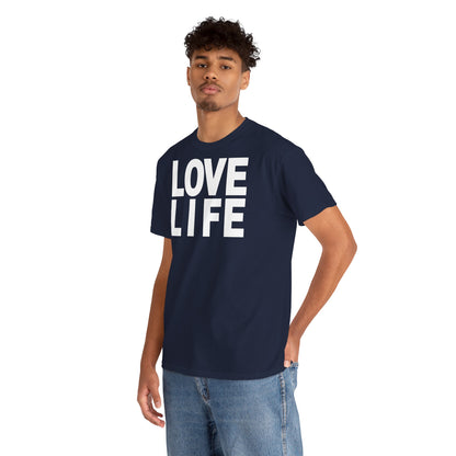 LOVE LIFE Unisex Heavy Cotton Tee