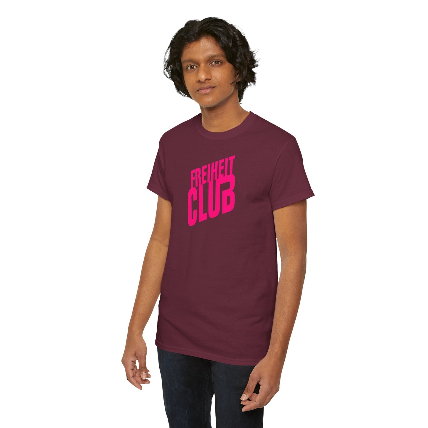 FREIHEIT CLUB  Unisex Softstyle 100% Cotton T-Shirt