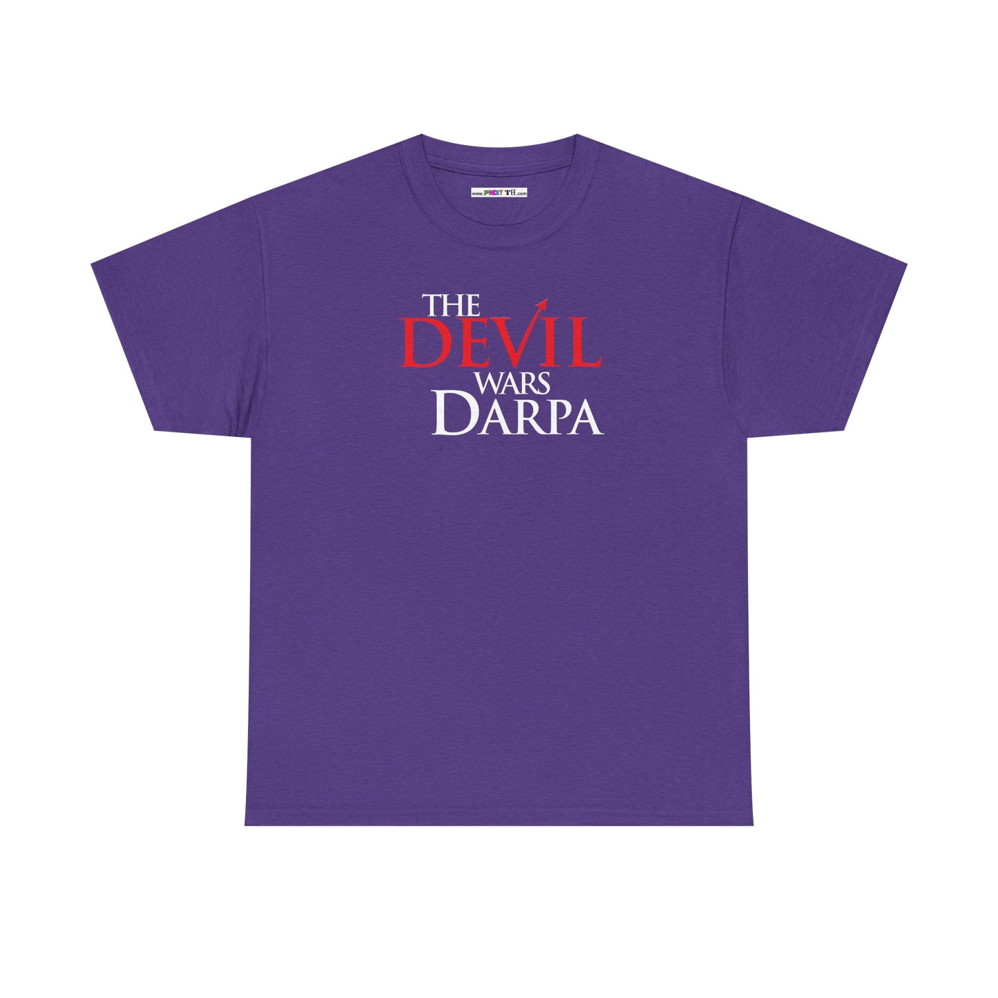 THE DEVIL WARS DARPA Unisex Heavy Cotton Tee