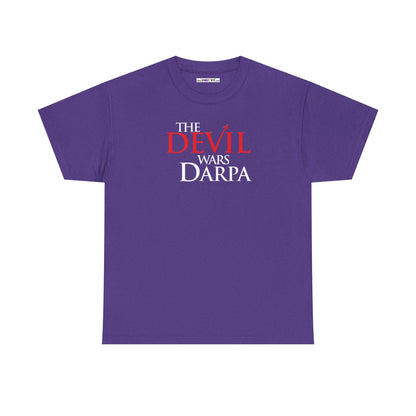 THE DEVIL WARS DARPA Unisex Heavy Cotton Tee
