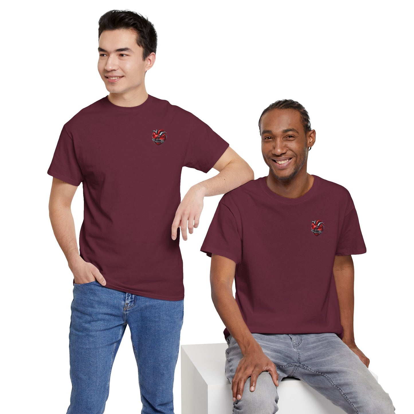 MUSCLE CŒUR Unisex Heavy Cotton Tee