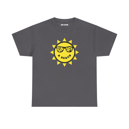 SUN OFF A BEACH Unisex Heavy Cotton Tee
