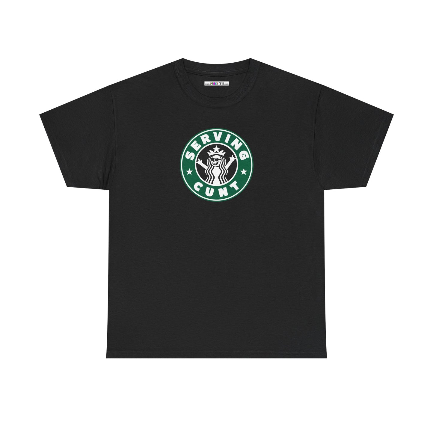 SERVINGCUNT Unisex Heavy Cotton Tee