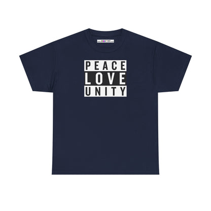 PEACELOVEUNITY Unisex Heavy Cotton Tee