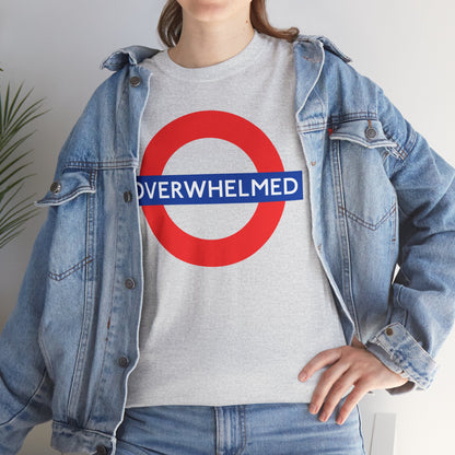 OVERWHELMED Unisex Heavy Cotton Tee