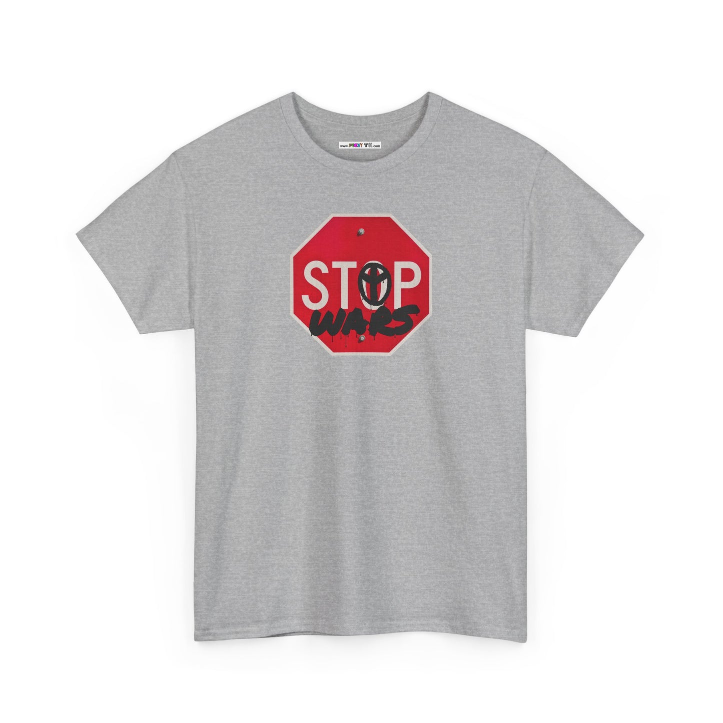 STOP wars Unisex Heavy Cotton Tee