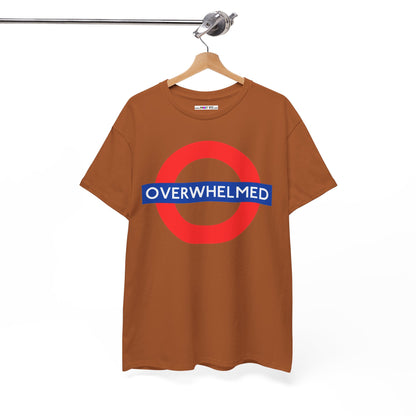 OVERWHELMED Unisex Heavy Cotton Tee