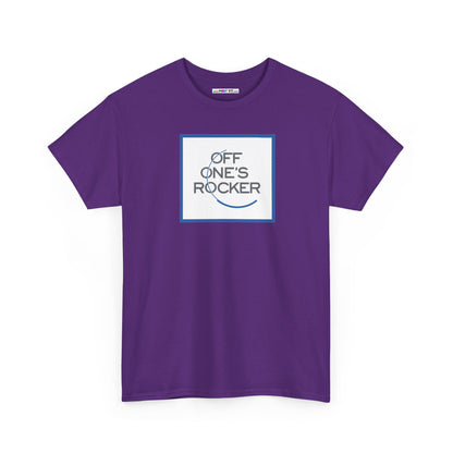 OFF ONE'S ROCKER Unisex Heavy Cotton Tee