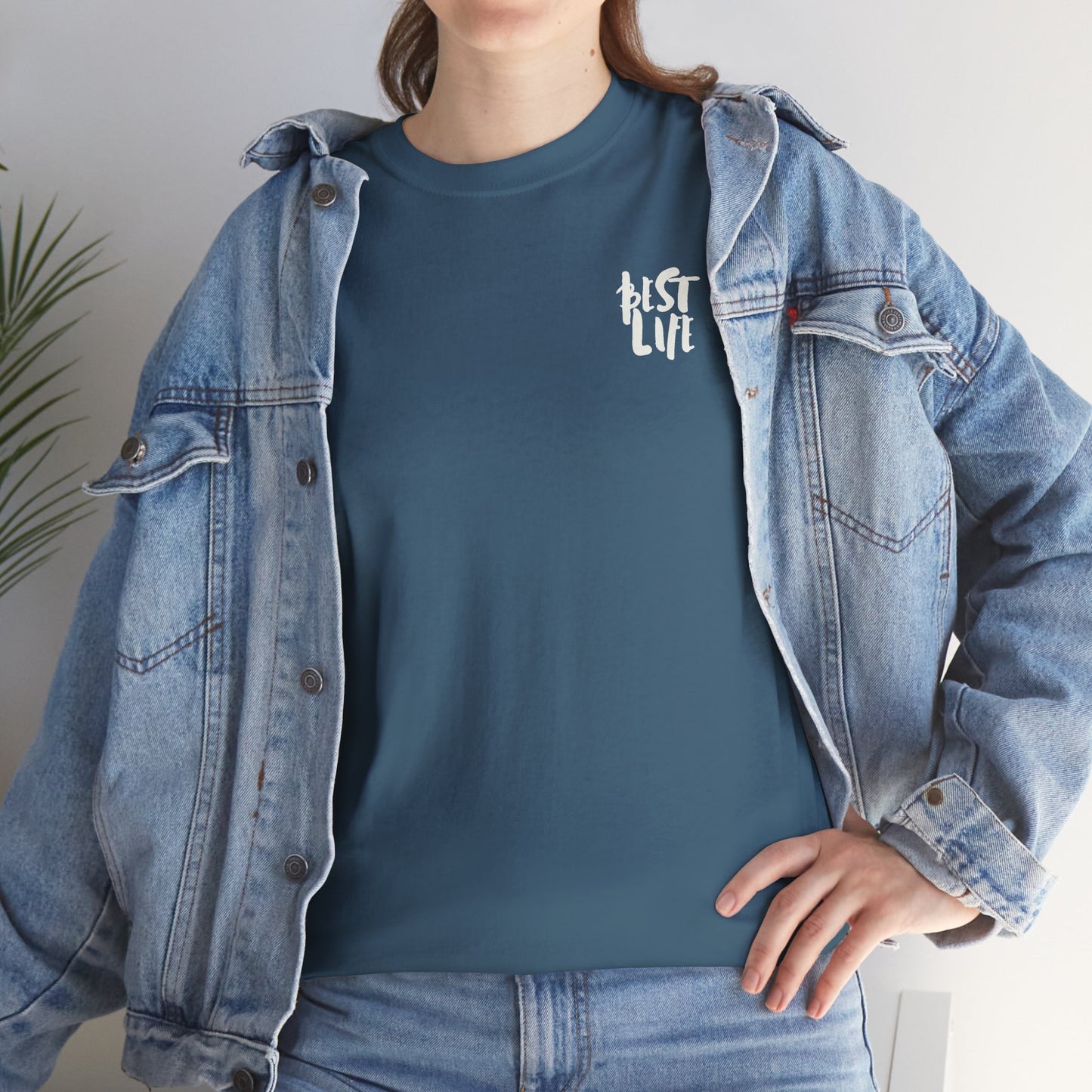 BEST LIFE Unisex Heavy Cotton Tee