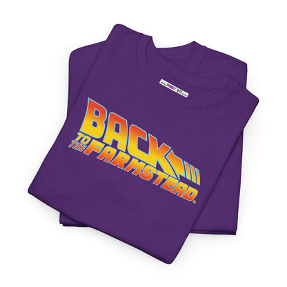 BACK TO THE FARMSTEAD Unisex Heavy Cotton Tee