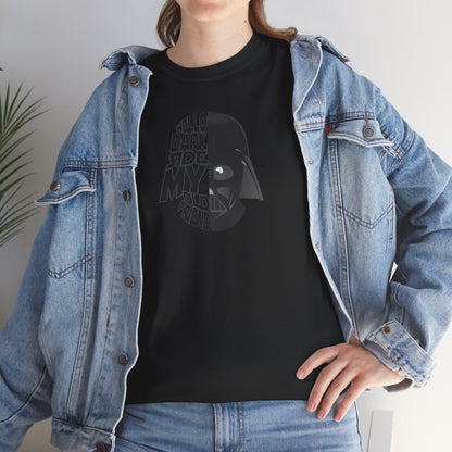 HELLO DARKSIDE MY OLD FRIEND Unisex Heavy Cotton Tee
