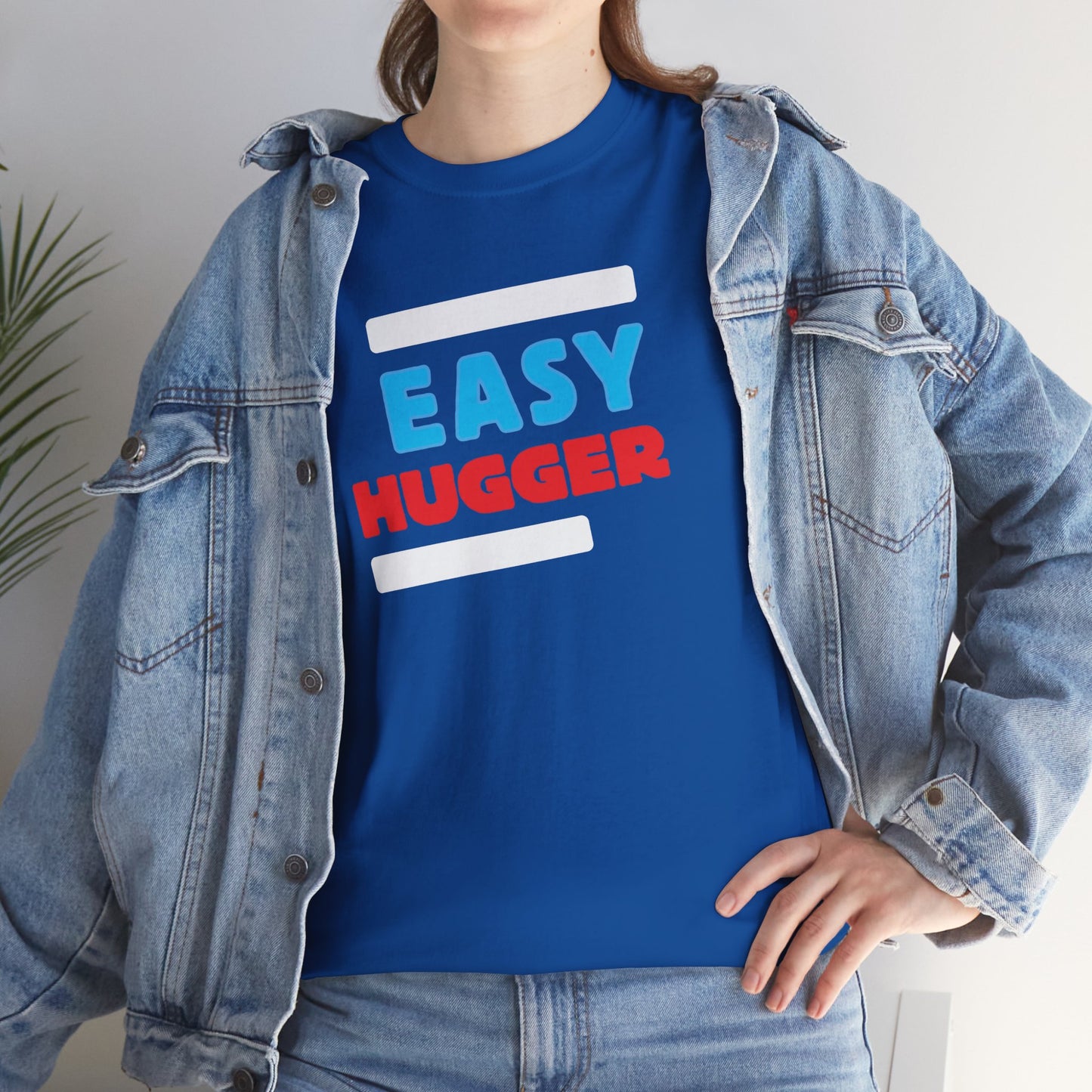 EASY HUGGER Unisex Heavy Cotton Tee