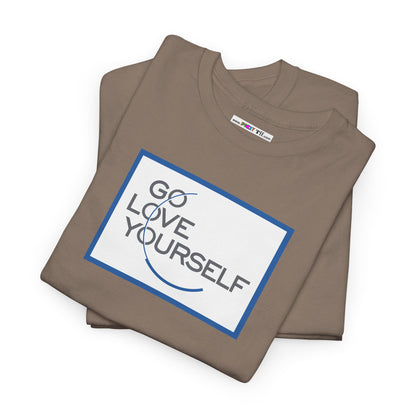 GO LOVE YOURSELF Unisex Heavy Cotton Tee