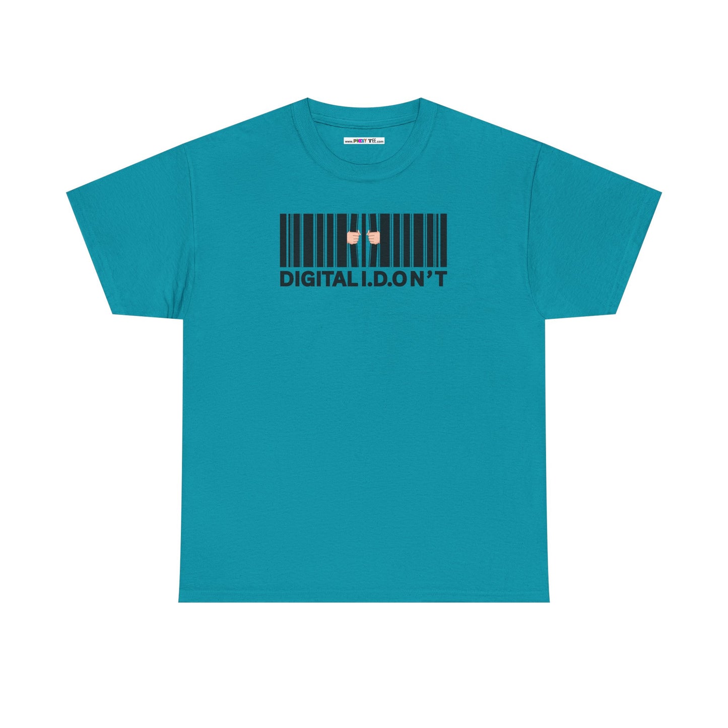DIGITAL I.D.ON'T Unisex Heavy Cotton Tee