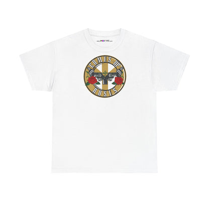 COMES UP ROSES Unisex Heavy Cotton Tee