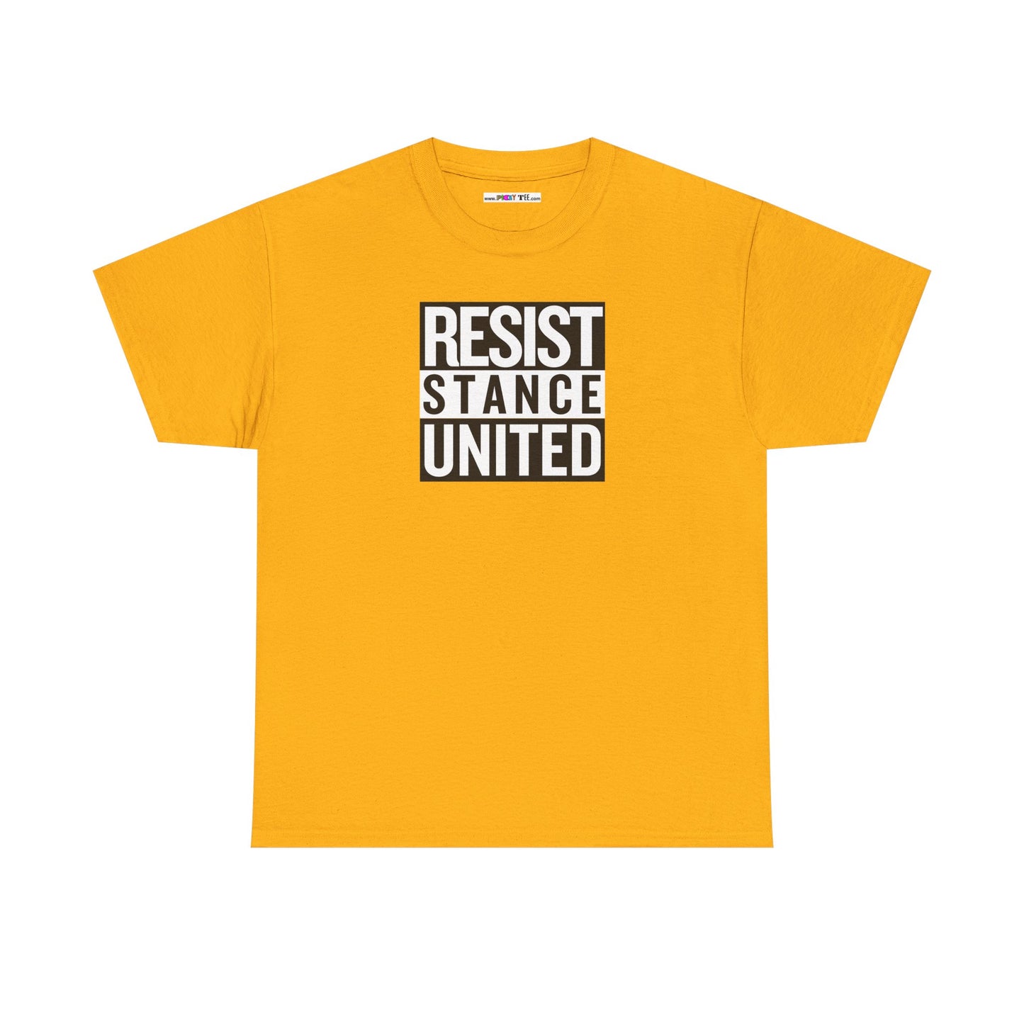 RESIST STANCE UNITED Unisex Heavy Cotton Tee