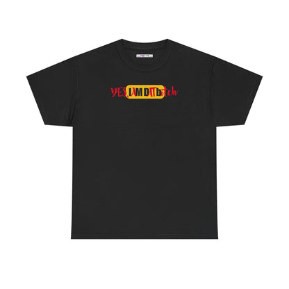 YES, IAMDATbitch Unisex Heavy Cotton Tee