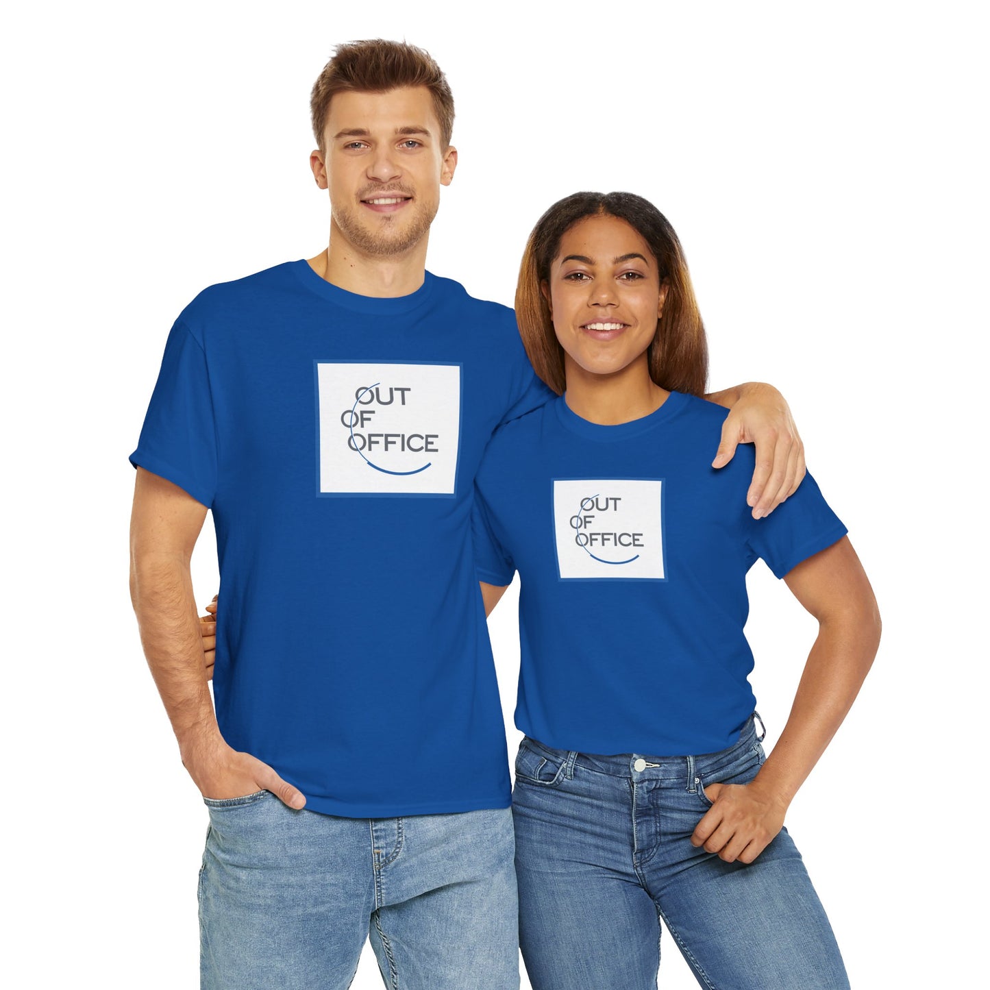 OUT OF OFFICE Unisex Heavy Cotton Tee
