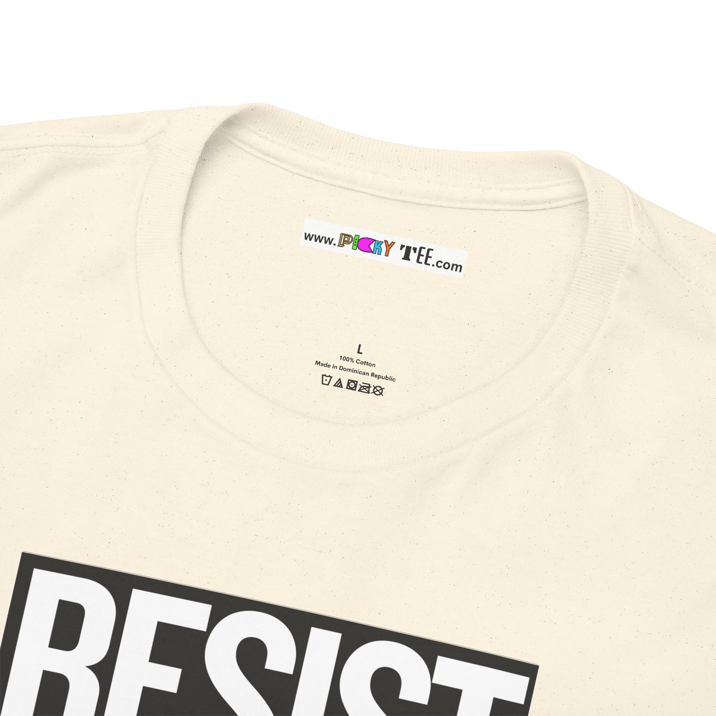 RESIST STANCE UNITED Unisex Heavy Cotton Tee