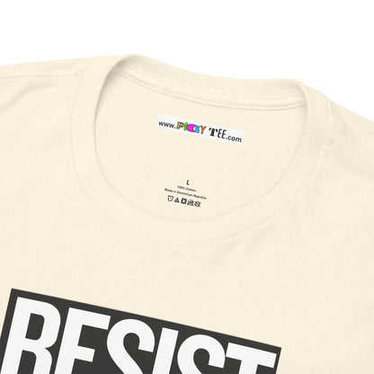 RESIST STANCE UNITED Unisex Heavy Cotton Tee