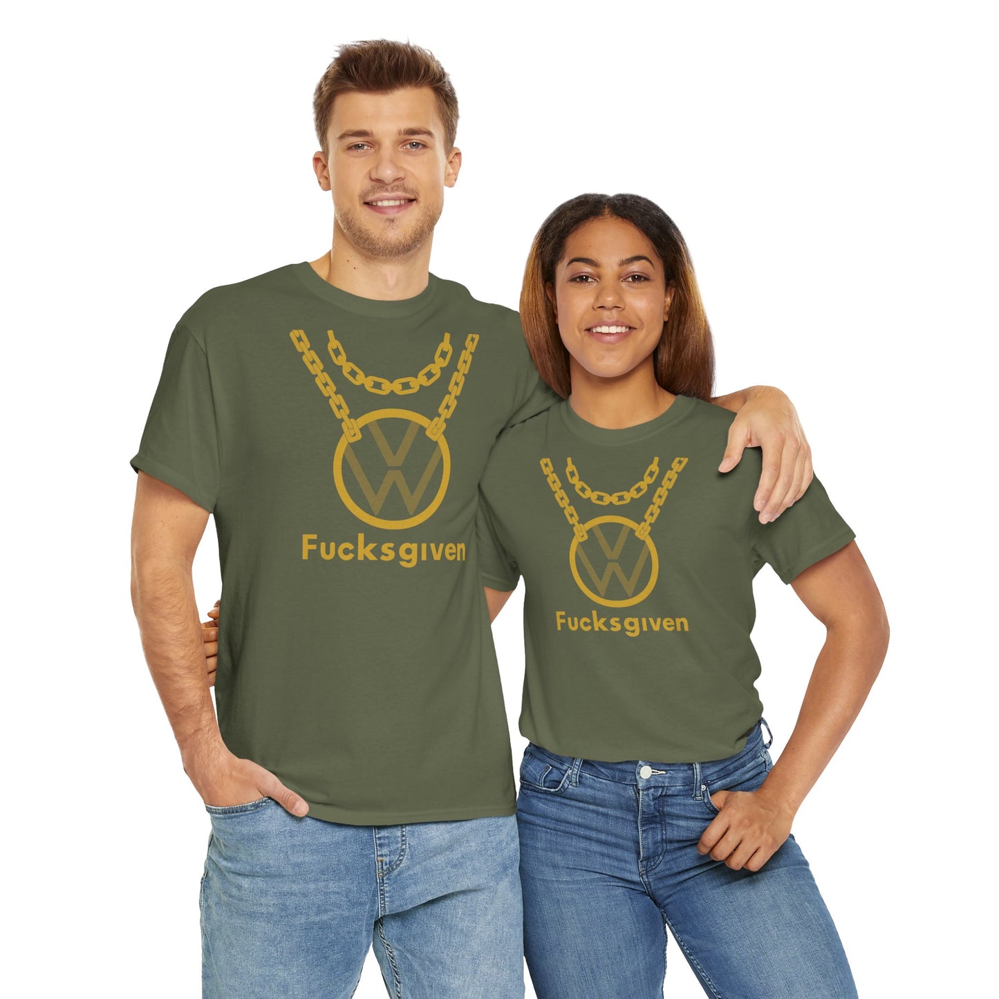 ZER0 Fucksgiven Unisex Heavy Cotton Tee