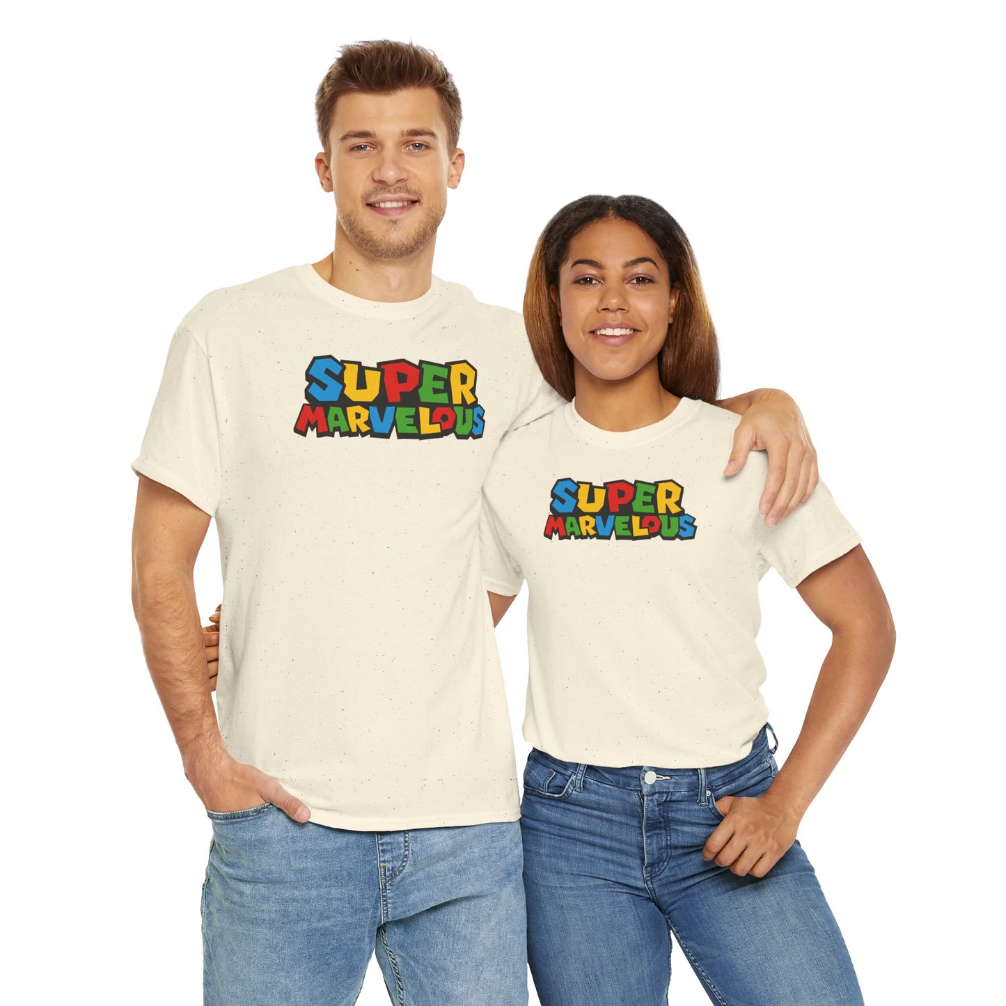 SUPER MARVELOUS Unisex Heavy Cotton Tee