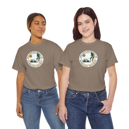 HOMELAND SECURITY (OUR DEPARTMENT OF) Unisex Heavy Cotton Tee