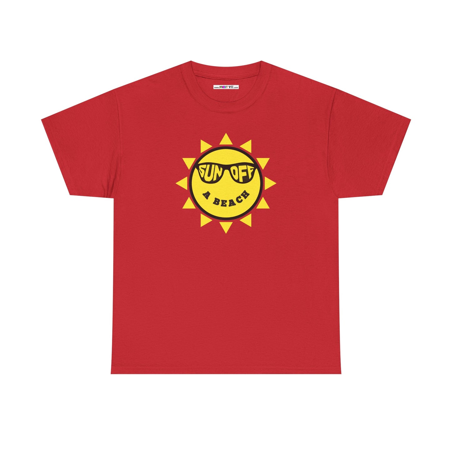 SUN OFF A BEACH Unisex Heavy Cotton Tee