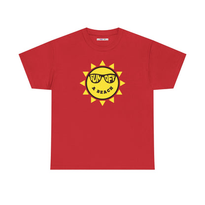 SUN OFF A BEACH Unisex Heavy Cotton Tee