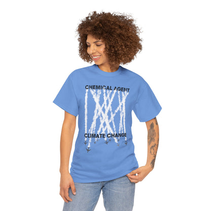 CHEMICAL AGENT/CLIMATE CHANGE Unisex Heavy Cotton Tee